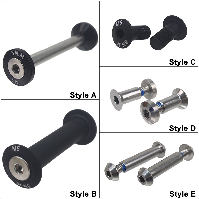Cycling Gear Parts - Boulons de cadre de vélo électrique