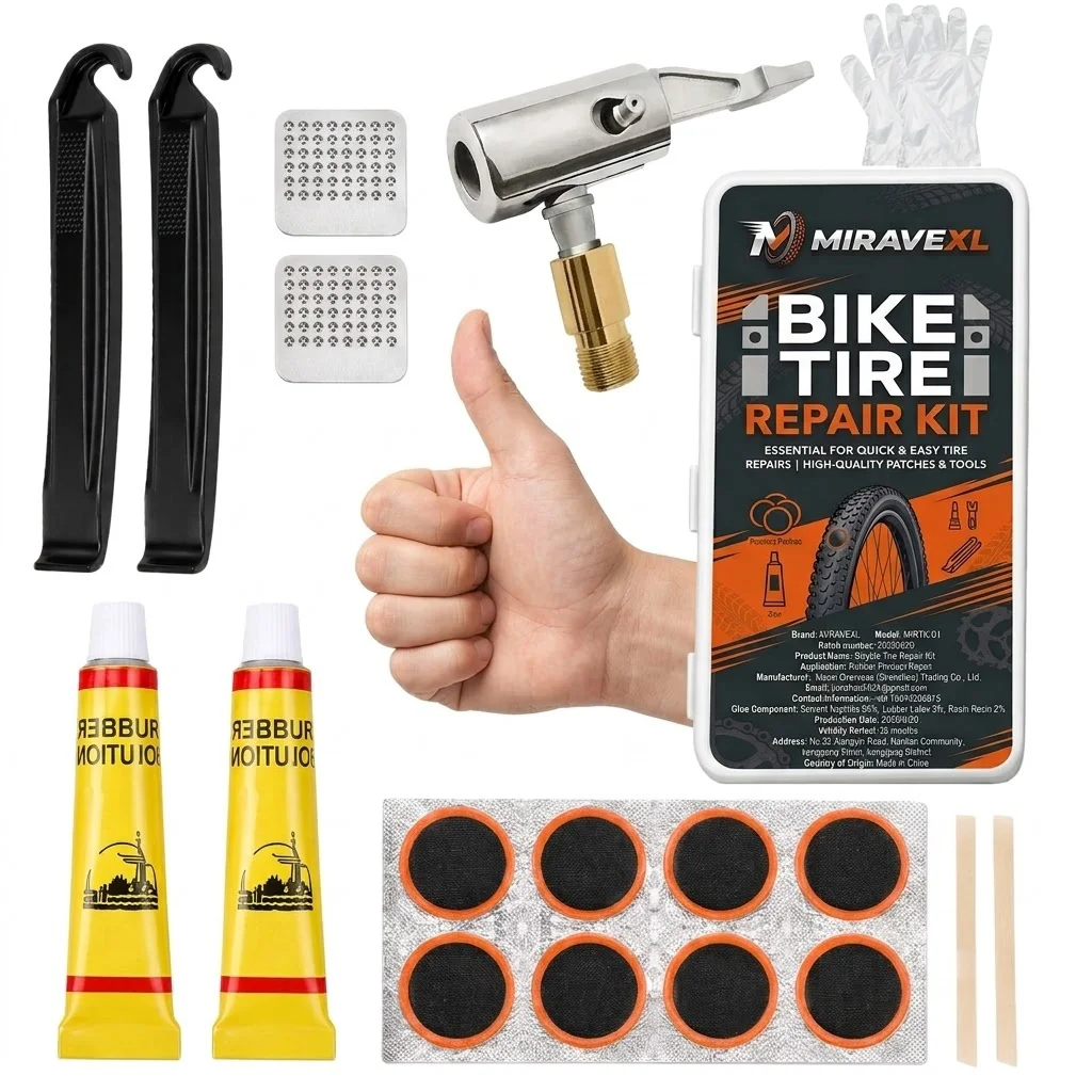 Bicycle Repair Kit - Kit de réparation de pneus de