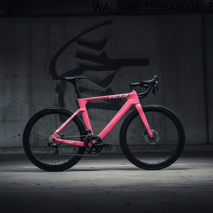 Carbon Bike Frame - Vélo de route aérodynamique 700C, matériau