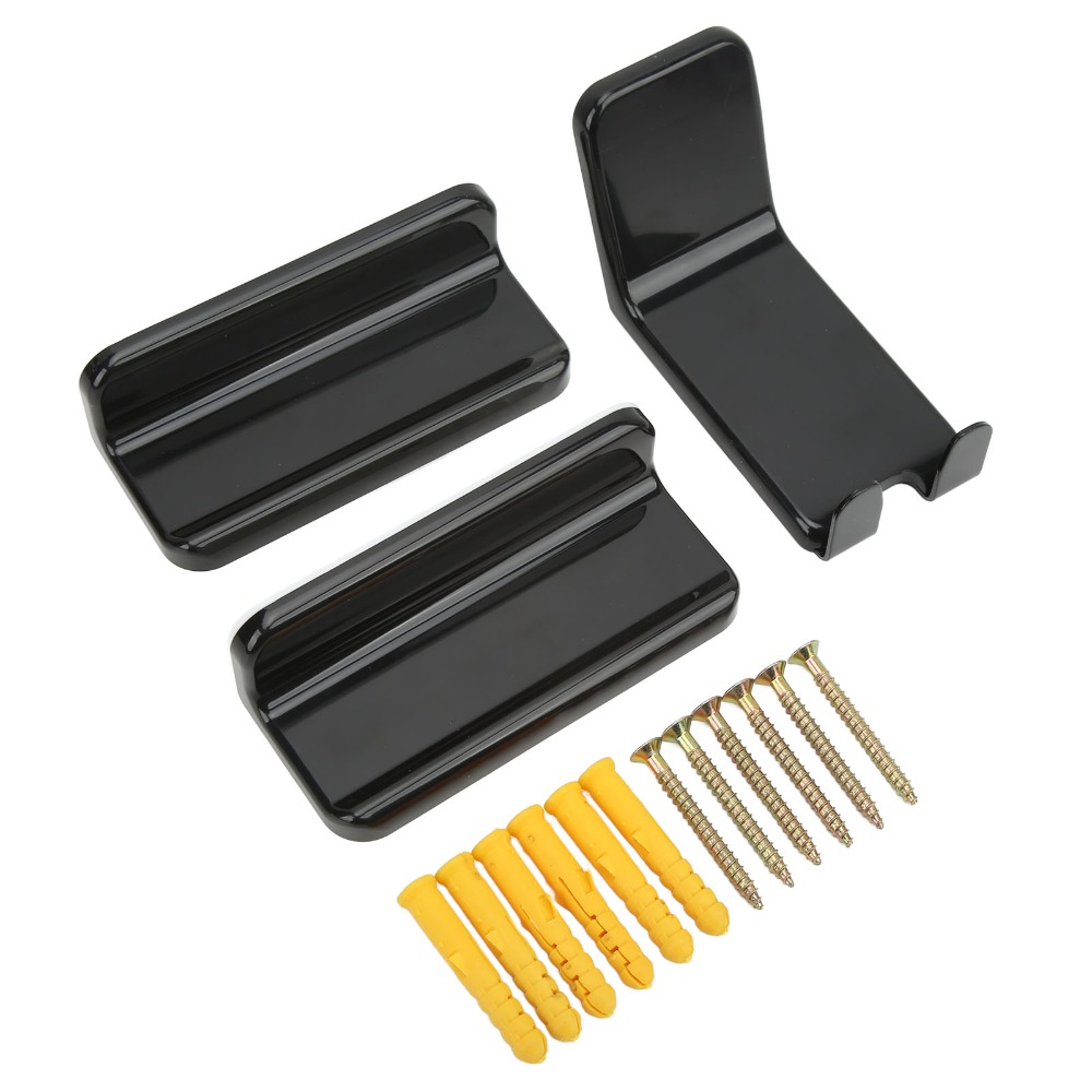 Cycling Gear Organization - Support mural pour vélo noir durable