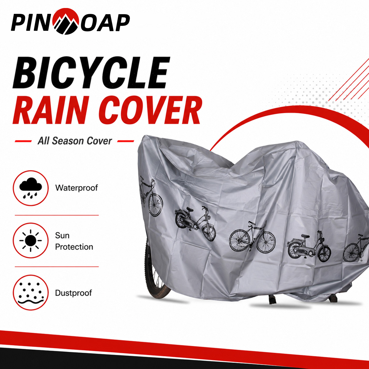 Cycling Gear Bag - PINMOAP Housse de protection universelle pour