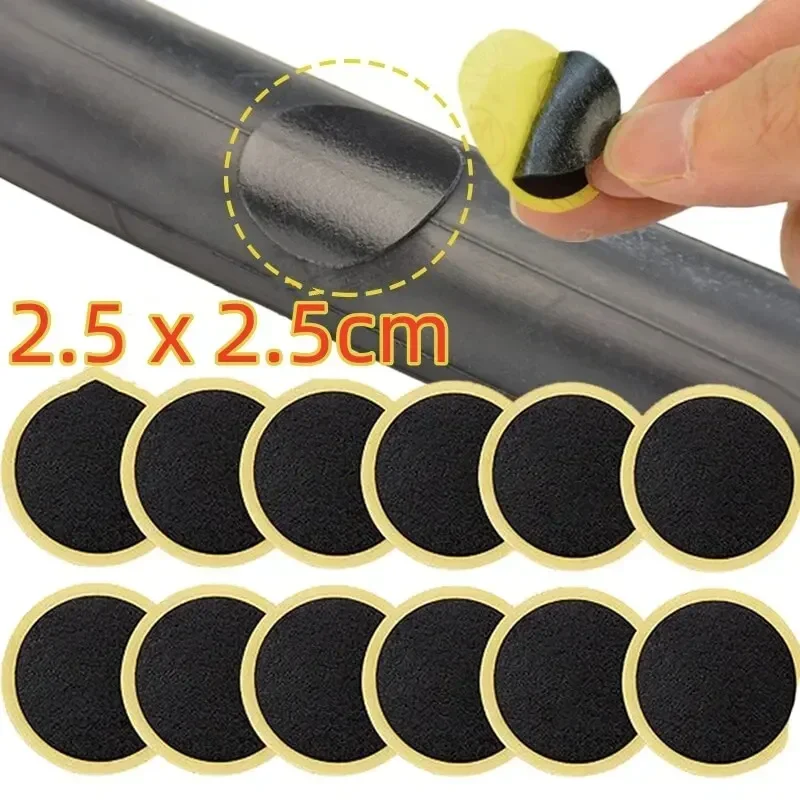 Bicycle Repair Kit - 50 pièces de patchs pour pneus