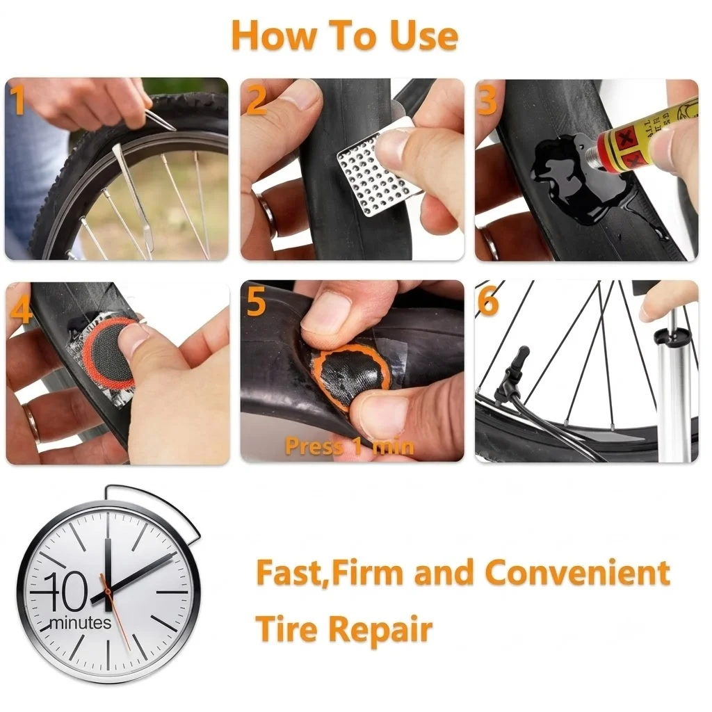 Kit de réparation de pneus de  - Bicycle Repair Kit avis et prix