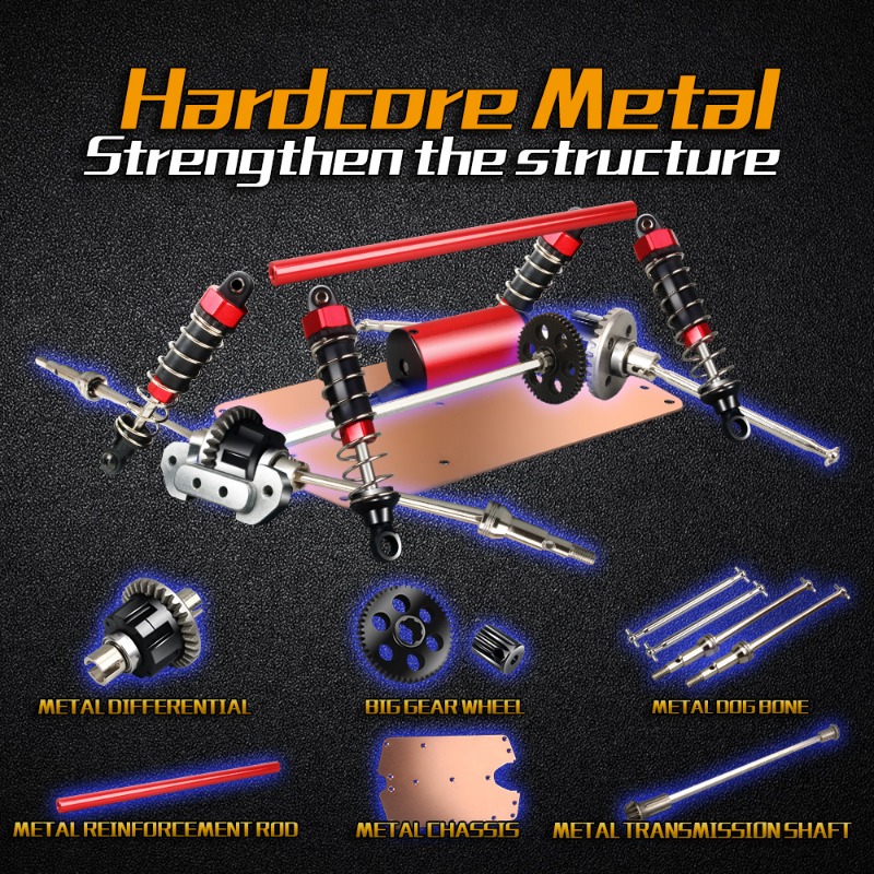 Voitures RC 4x4 haute vitesse  - Cycling Gear Box avis et prix