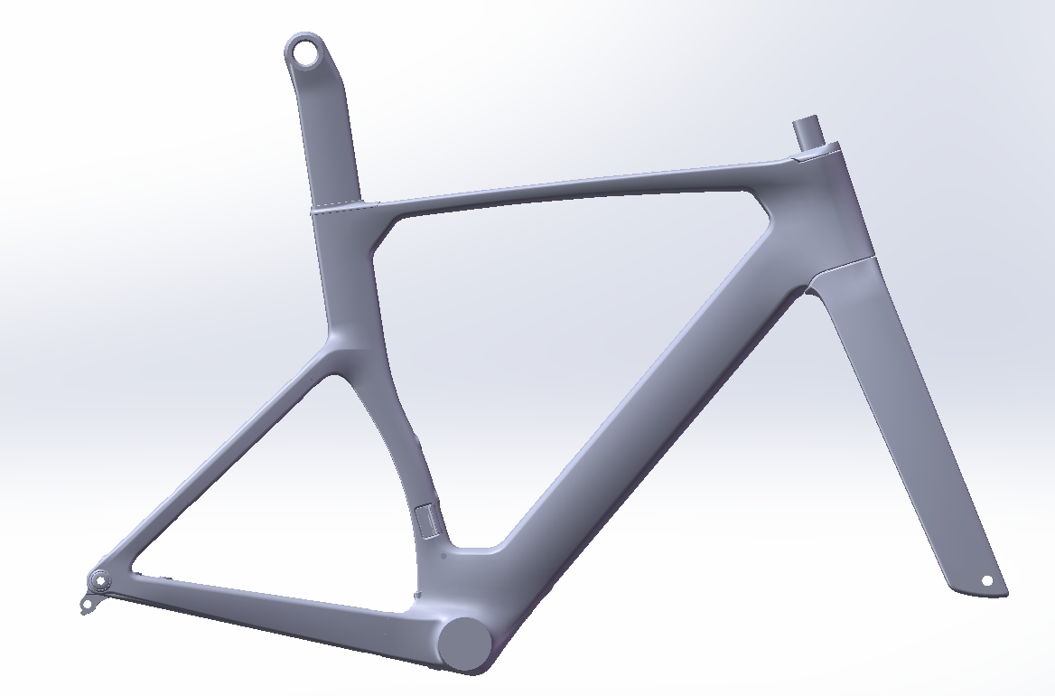 Cadre de vélo de route aérodyn - Carbon Bike Frame avis et prix