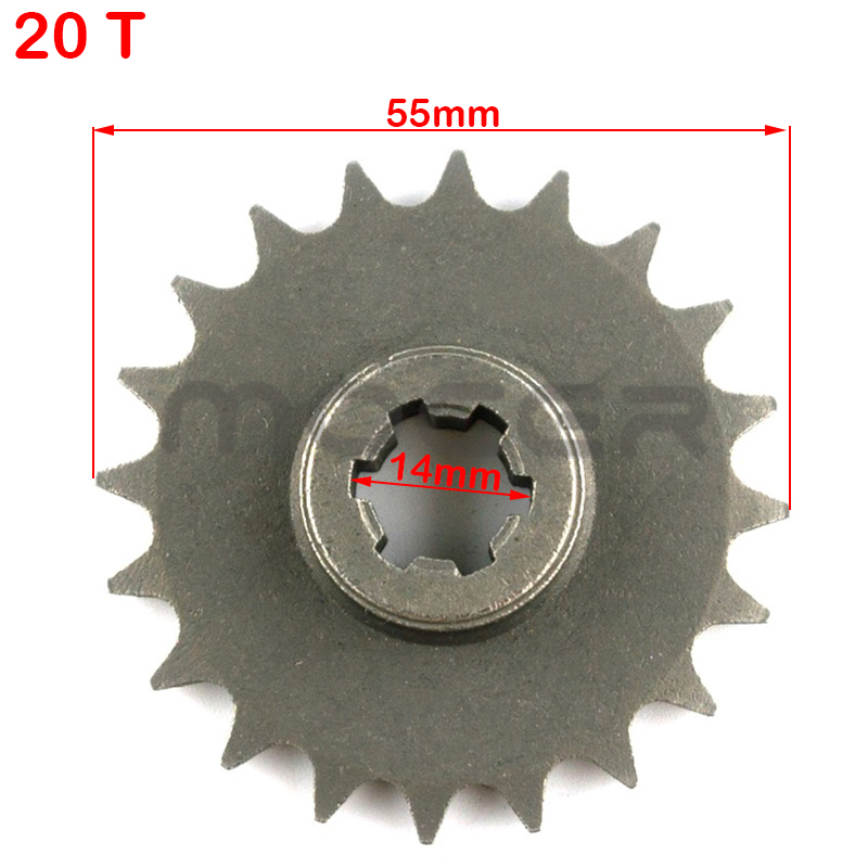 Pignon avant T8F pour moteur 2 - Cycling Gear Box avis et prix