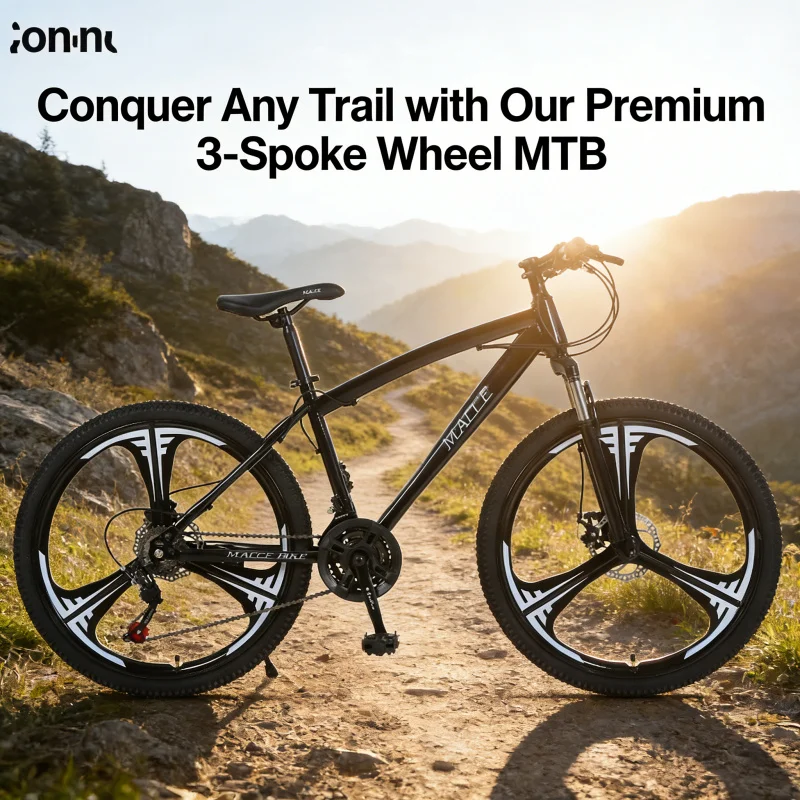 Vélo de montagne noir à trois  - Carbon Bike Frame avis et prix