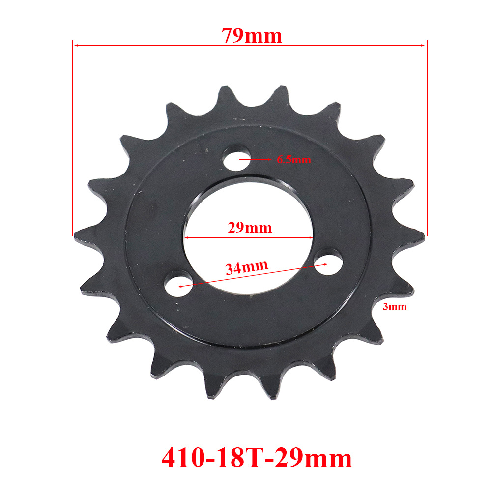 Pignon de chaîne 410 de rempla - Cycling Gear Essentials avis et prix