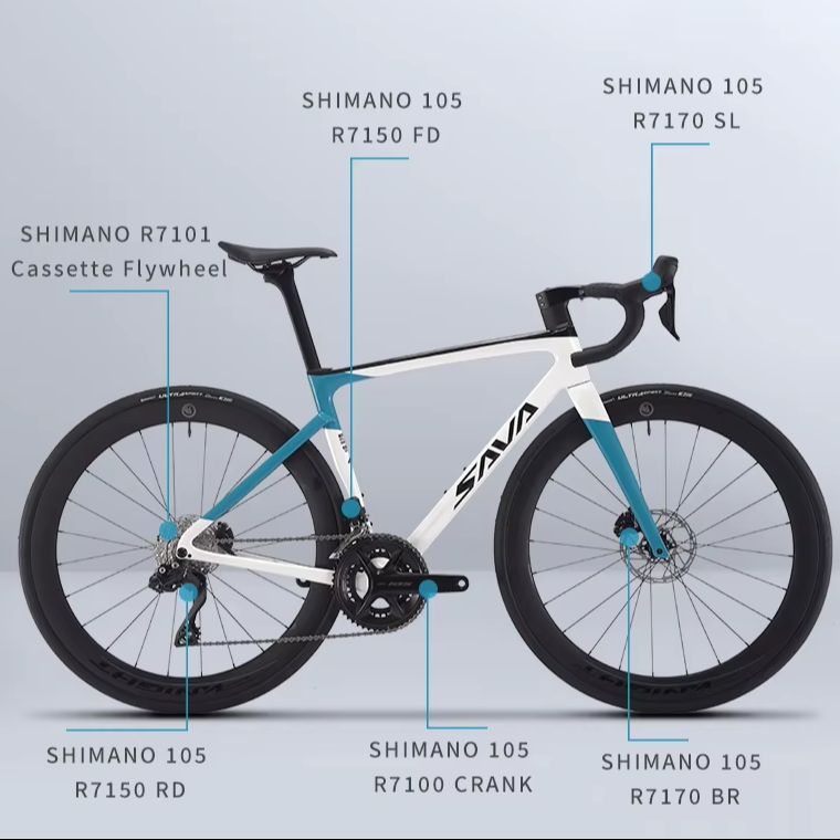 Vélo de route SAVA HAWKEYE SLR - Carbon Bike Frame avis et prix